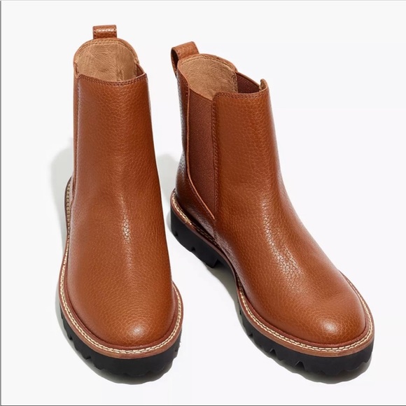 MADEWELL ‘The Citywalk’ Lugsole Chelsea Boot in Leather - Sz 9 - NWOT - Picture 3 of 8